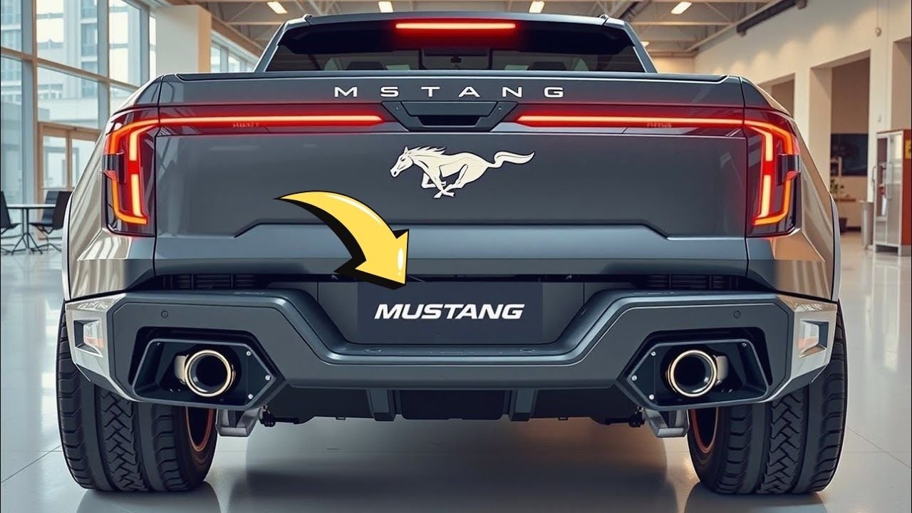 Ford's Wild Ride The 2026 Mustang Pickup Truck Rolls Out
