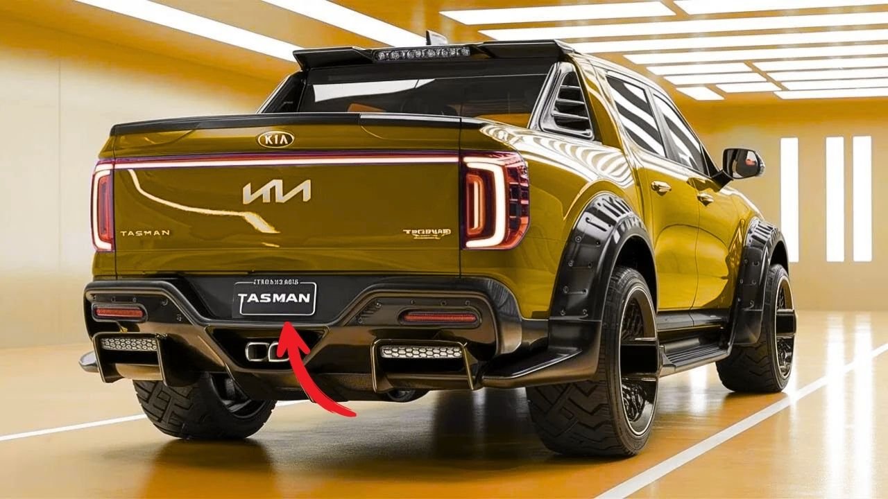 New 2026 Kia Tasman Pickup Truck